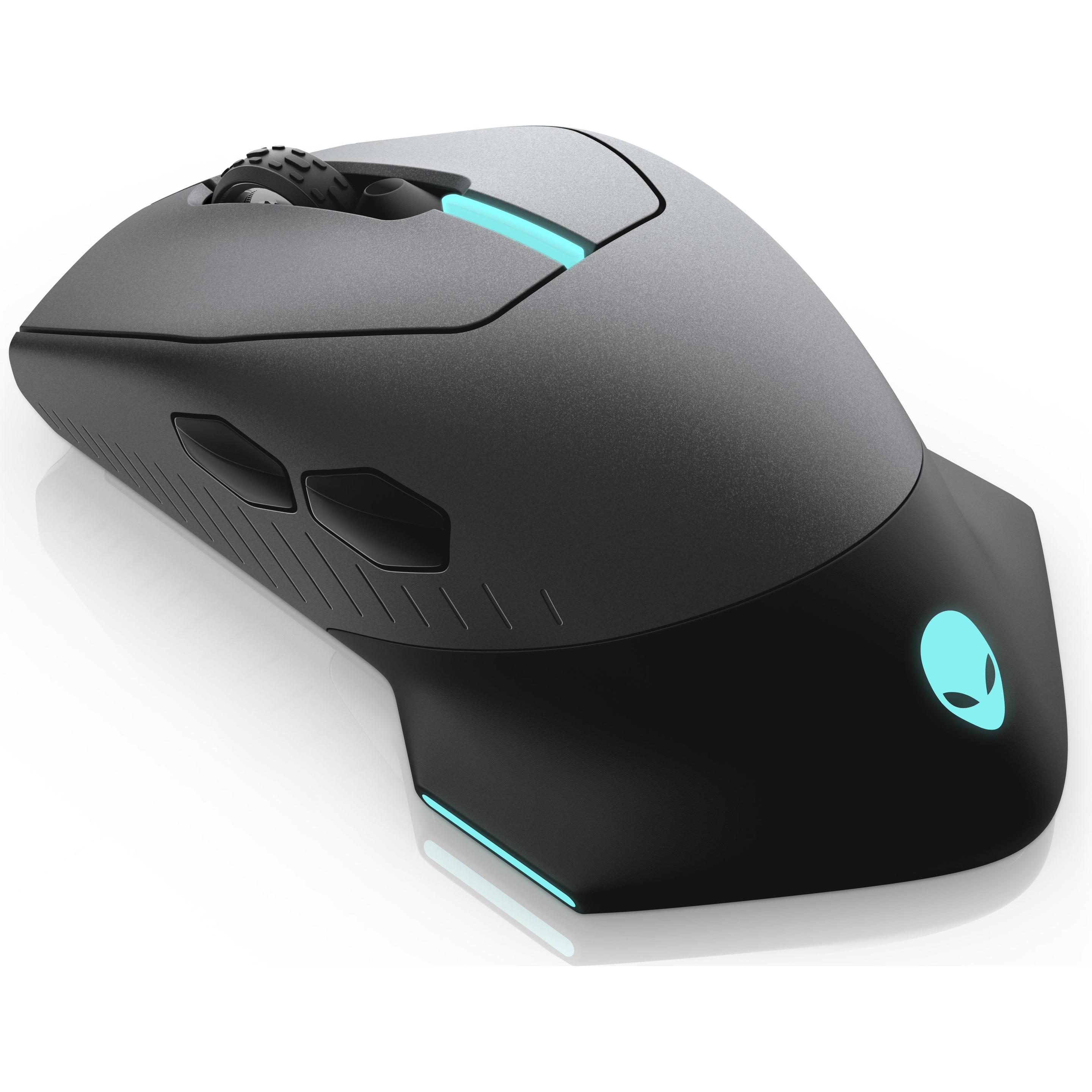 Thumbnail - Dell AW610M (Kabellos), Maus, Grau