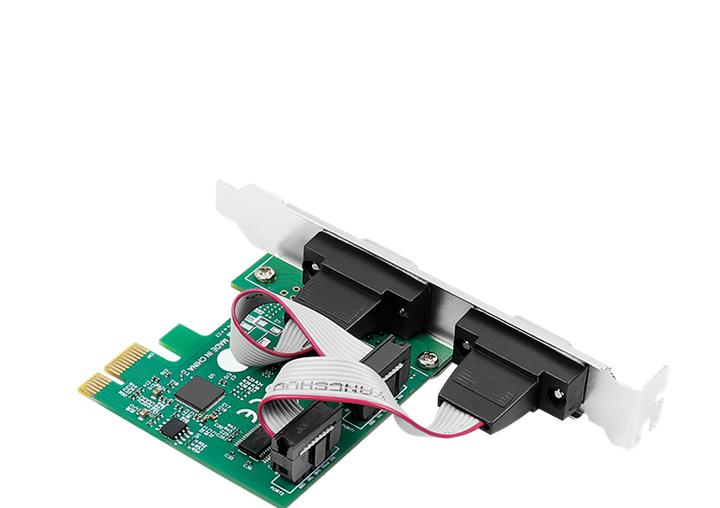 Produktbild LogiLink 2 x serielle (COM) PCIe