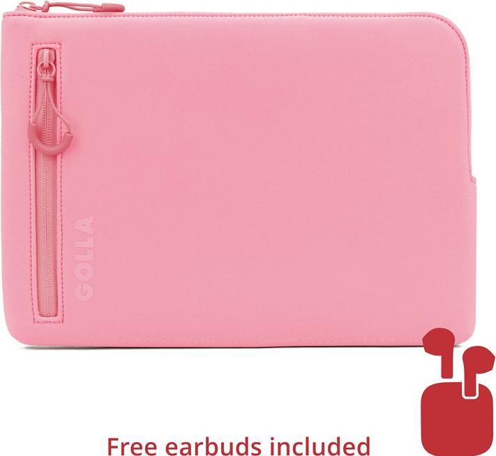 Actual product image Golla Laptop sleeve 13 inch, pink (13", Apple, HP, ASUS, Dell, Lenovo)