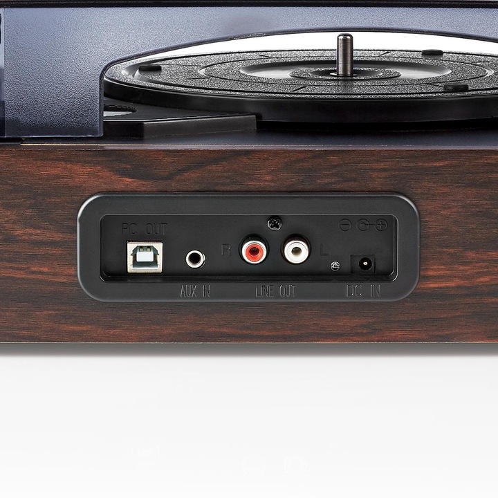 Immagine prodotto Nedis Giradischi, Altoparlanti 18W, Interfaccia PC (Manuale)
