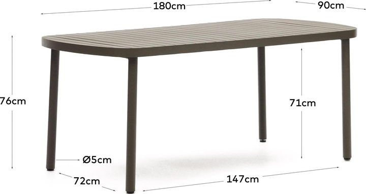 Produktbild Kave Home Joncols (180 cm)