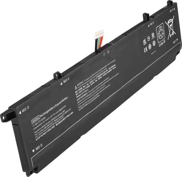 Produktbild AccuCell Akku kompatibel für HP Omen 17-ck, HP Omen Gaming 16-k, HP Omen 16-n, HP HSTNN-OB21, HP WK06XL (6880 mAh)