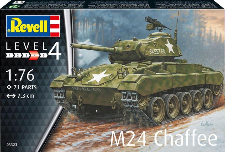 Actual product image Revell M24 Chaffee