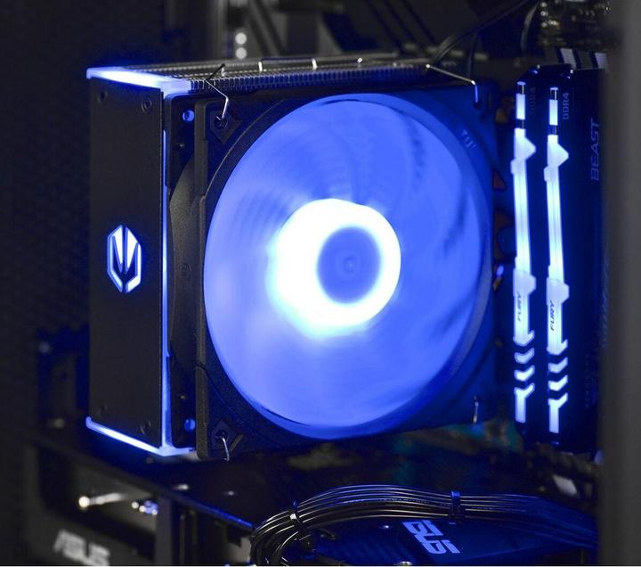 Produktbild Actina 5901443335832 PC Mini Tower AMD Ryzen??? 5 5600 DDR4-SDRAM SSD AMD Radeon RX 7600 Black (1000 GB, 16 GB, AMD Ryzen 5 5600, Radeon RX 7600)