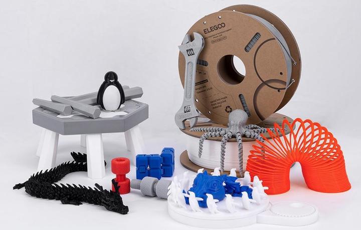 Produktbild Elegoo PLA Filament (Black) (PLA, 1.75 mm, 1000 g)