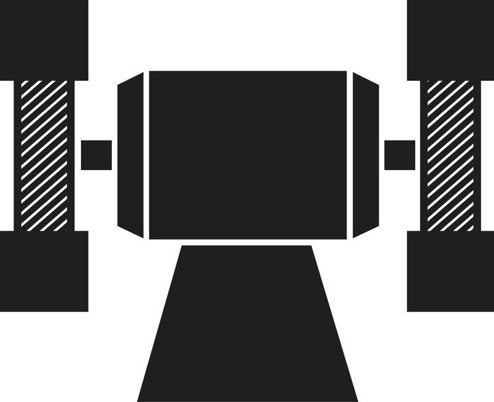 Actual product image Tyrolit Sanding block disc DxDxH (mm), 150x20x32, type: C800 (800)