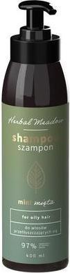 Produktbild Herbal Meadow Hair Shampoo Mint 400Ml (400 ml, Flüssiges Shampoo)