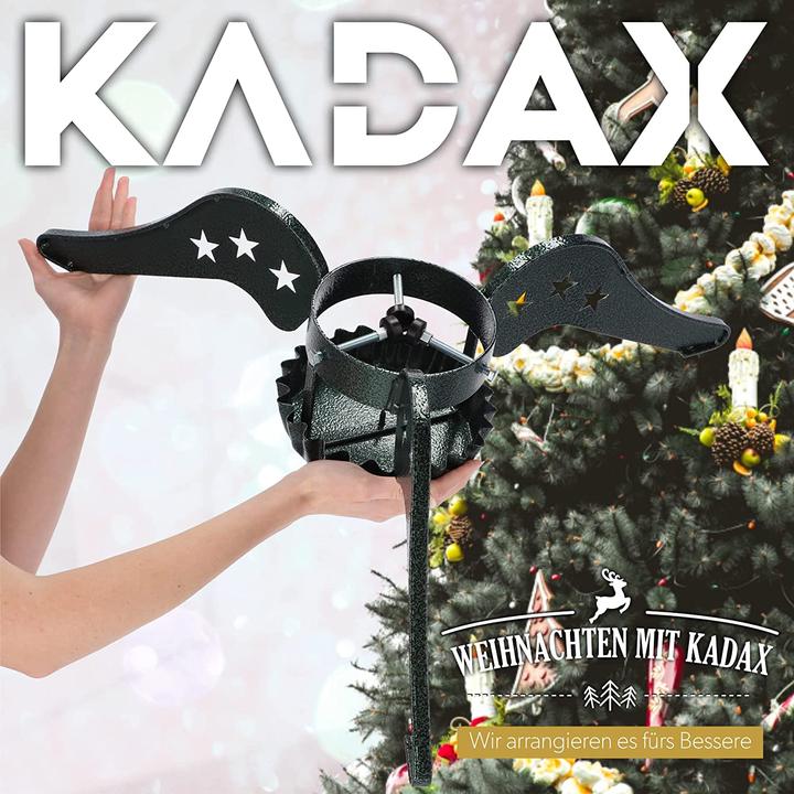 Produktbild Kadax Weihnachtsbaumstaender aus Stahl 65cm