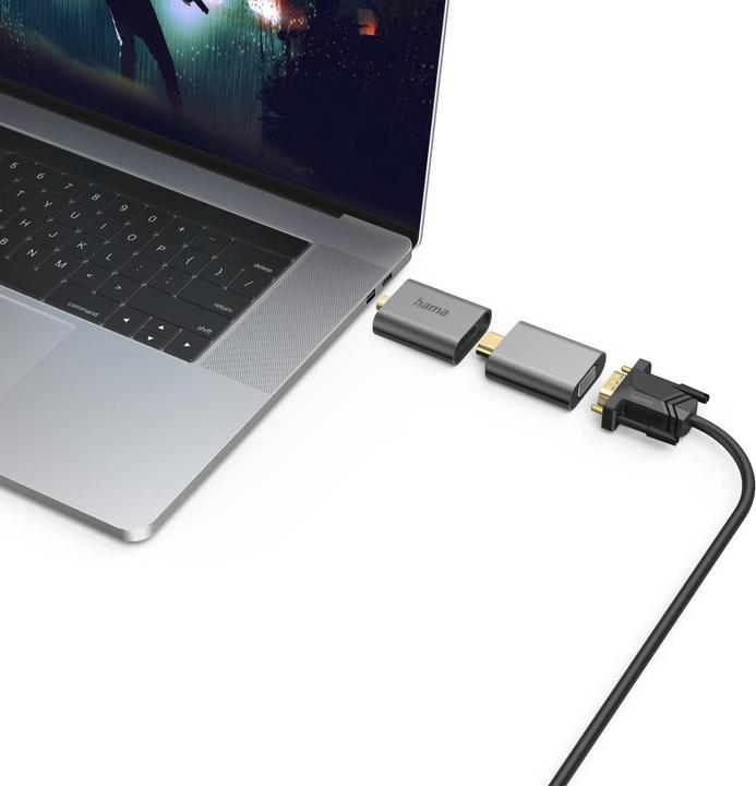 Image du produit Hama USB Video-Adapter (HDMI, Mini DP, VGA, 15 cm)