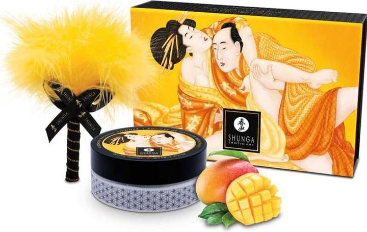 Image du produit Shunga Essbares Massagepulver-Set Mango