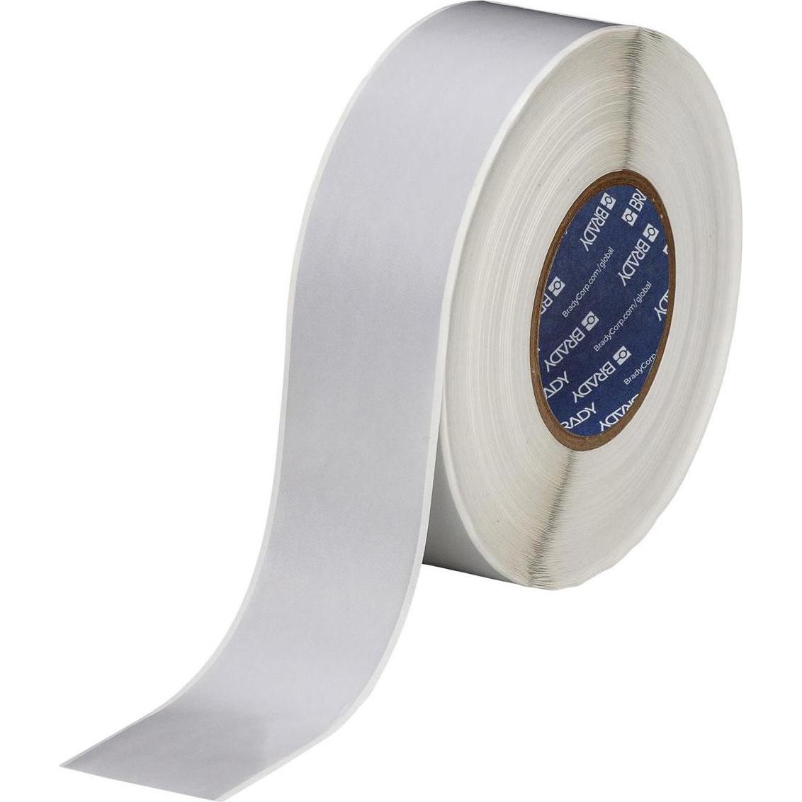 Brady, Etiketten, THT-106-480, Polyester, Hellgrau, 50.80 mm x 91.44 m, permanent, Endlos