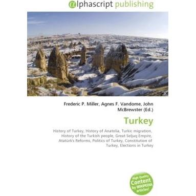 Turkey, Fachbücher von Agnes F. Vandome, Frederic P. Miller, John McBrewster