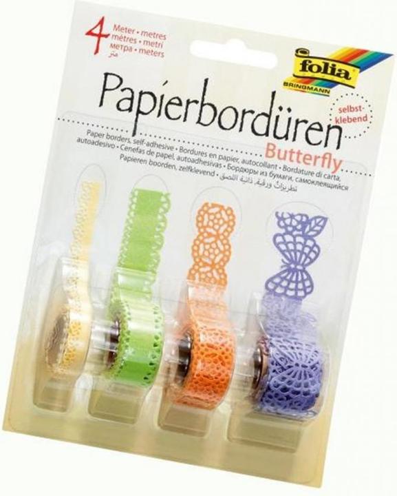 Folia Papieren randen Vlinder