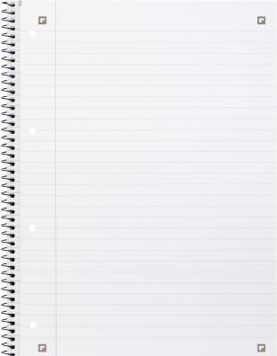 Actual product image Oxford College notepad Touch (A4+, Checked, Soft cover)