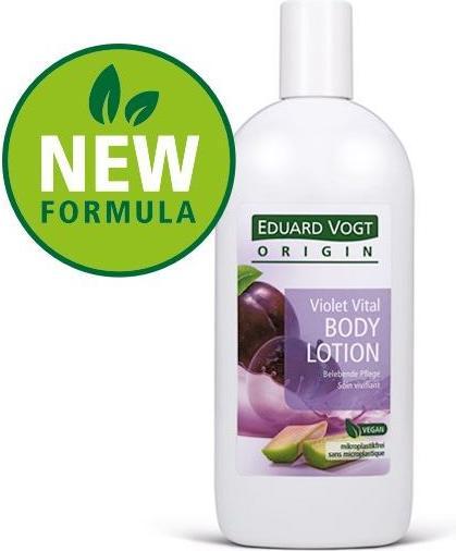 Actual product image Eduard Vogt Violet Vital Body Lotion (Body cream, 400 ml)