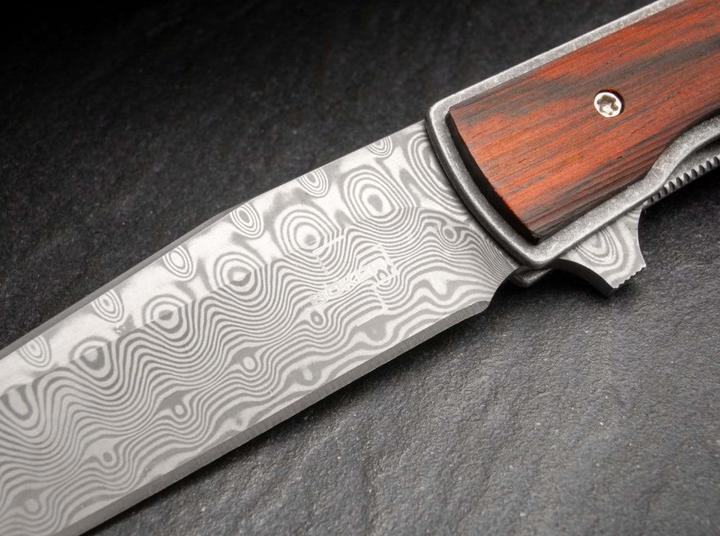Immagine prodotto Böker Urban Trapper Cocobolo Damasco (8.80 cm)