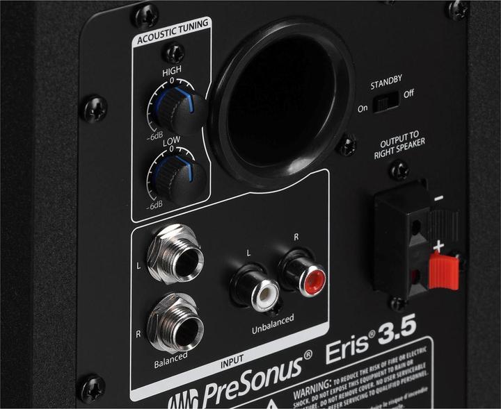 Productafbeelding PreSonus Eris 3.5 Active Media Reference 2e generatie (Actief, Paar, 2x 25 W)