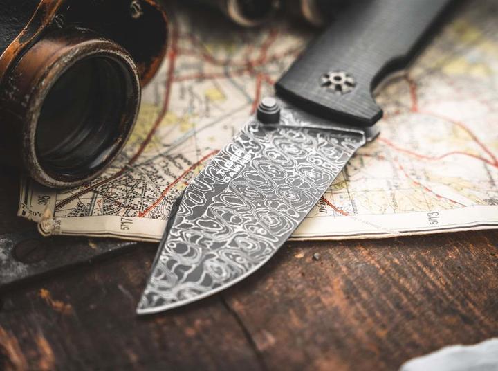 Actual product image Böker Tiger Damascus (8.50 cm)