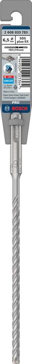 Productafbeelding Bosch Professional Zubehör hardmetalen hamerboor SDS-Plus p5X Lengte 210 mm Boor ø 6,5 mm (6,5 mm)