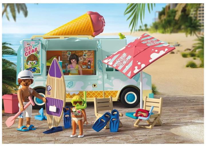 Actual product image Playmobil Ice cream truck with surf shop (71904, Playmobil My Life)
