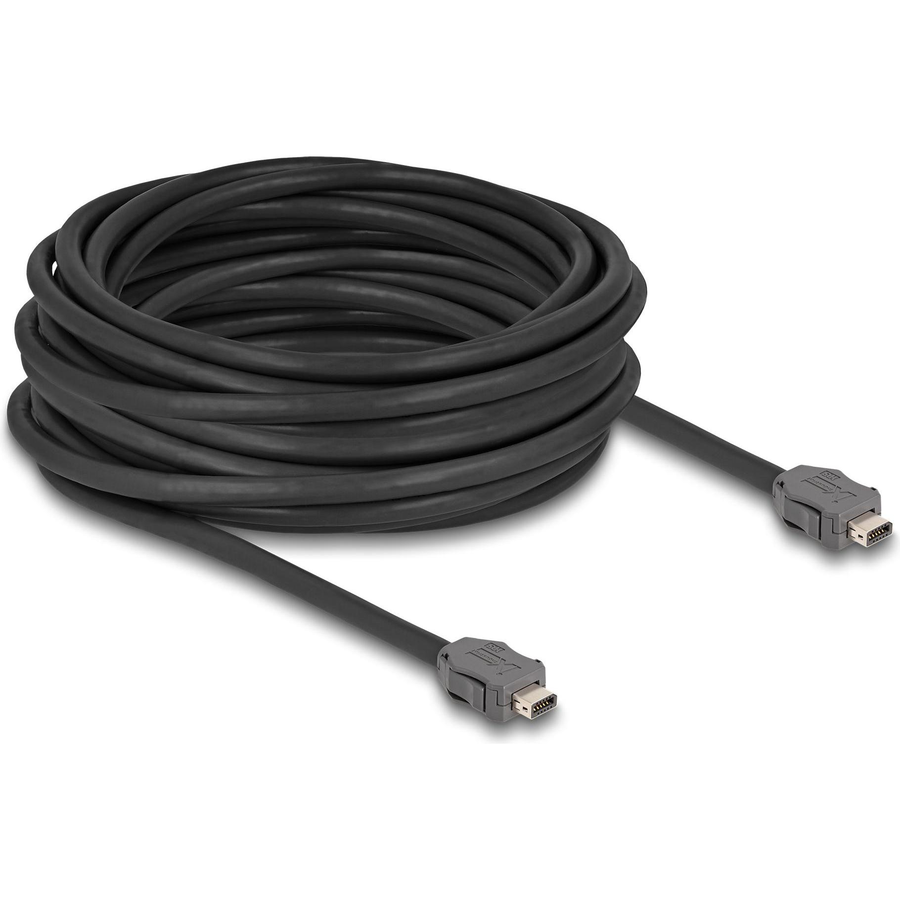Thumbnail - Delock Kabel ix Industrial A-Kodierung Stecker zu Cat.7 10 m - Kabel - Netzwerk (S/FTP, CAT7, 10 m), Netzwerkkabel