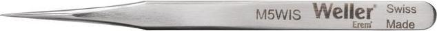 Actual product image Weller Erem Premium quality micro-tweezers, very pointed tips, pointed, stainless steel 80mm