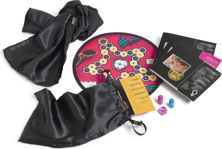Actual product image tease & please True Love Game Part 1 Travel Edition (Board game, German, Spanish, French, English)