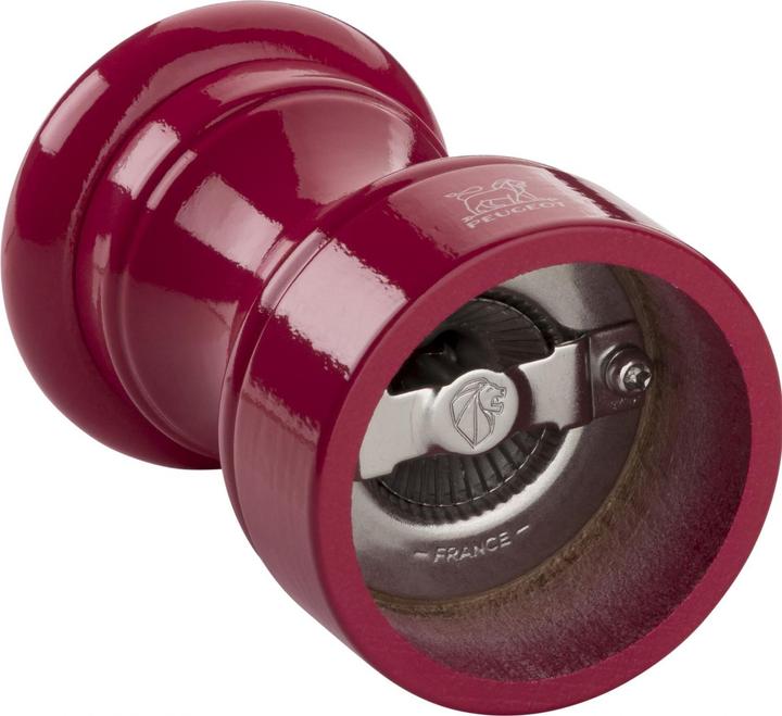 Actual product image Peugeot Bistro salt mill 10 cm candy pink lacquered wood (Salt)