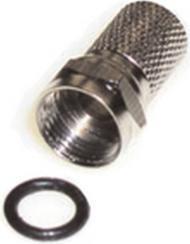 Immagine prodotto E+P F 100 spina coassiale 2 pezzi (Cavi antenna)
