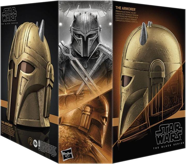 Produktbild Hasbro Star Wars: The Mandalorian Black Series Elektronischer Helm The Armorer