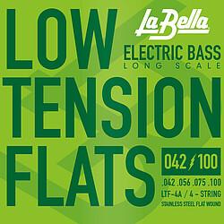 La Bella LTF-4A Low T. Flex Flat 042/100 (Gitarre), Saiten