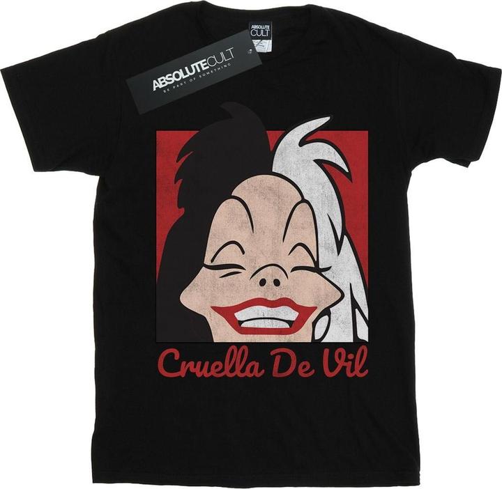 Immagine prodotto Disney Cruella De Vil Cropped Head Maglietta Ampia Donna (S)