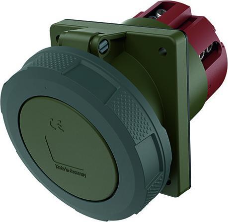 Actual product image Mennekes MEN 22189A 125A5P 6H400V ADD-ON SOCKET TM TA HW/VN