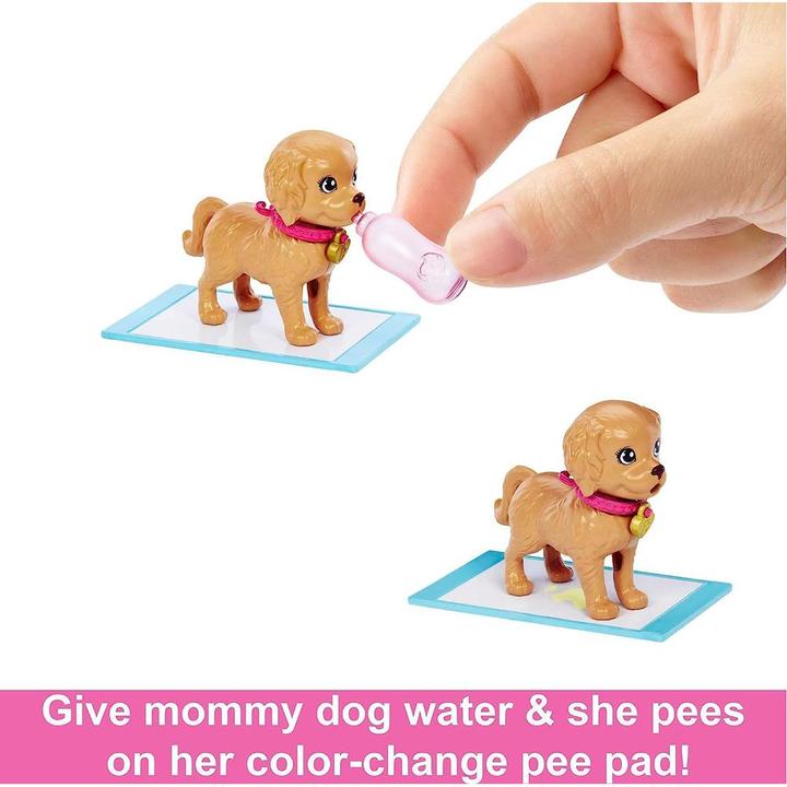 Immagine prodotto Barbie Set da gioco per cani da passeggio Malibu, include bambola, cane per passeggiare e fare la cacca
