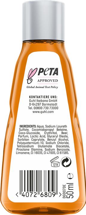 Actual product image Guhl Intensive Shampoo invigorating (Liquid shampoo, 50 ml)