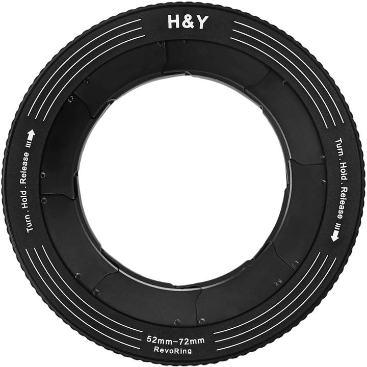 Produktbild H&Y REVORING 52-72mm Filteradapter für 77mm Filter (Objektivfilter Adapter, 77 mm)