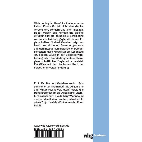 Thumbnail - Kleines Kreativitäts-Kompendium, Fachbücher von Norbert Groeben