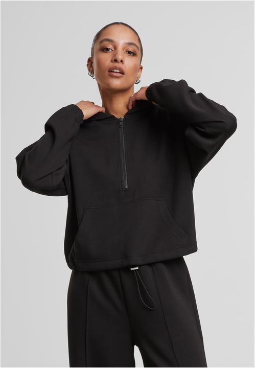 Produktbild Urban Classics Ladies Soft Touch Zip Hoodie black M (M)