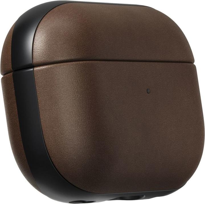 Actual product image Nomad Modern Leather Case Airpods Pro 2 Brown (Headphone sleeve)