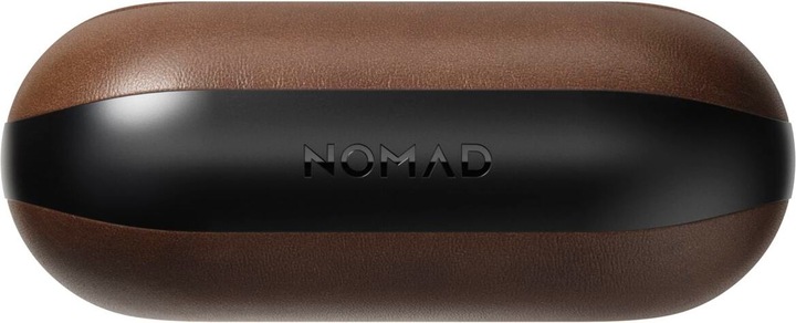 Actual product image Nomad Modern Leather Case Airpods Pro 2 Brown (Headphone sleeve)