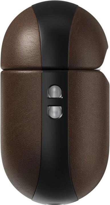 Actual product image Nomad Modern Leather Case Airpods Pro 2 Brown (Headphone sleeve)