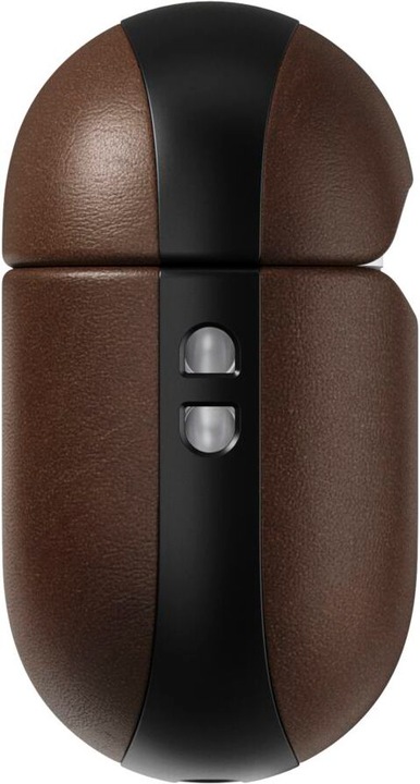Actual product image Nomad Modern Leather Case Airpods Pro 2 Brown (Headphone sleeve)