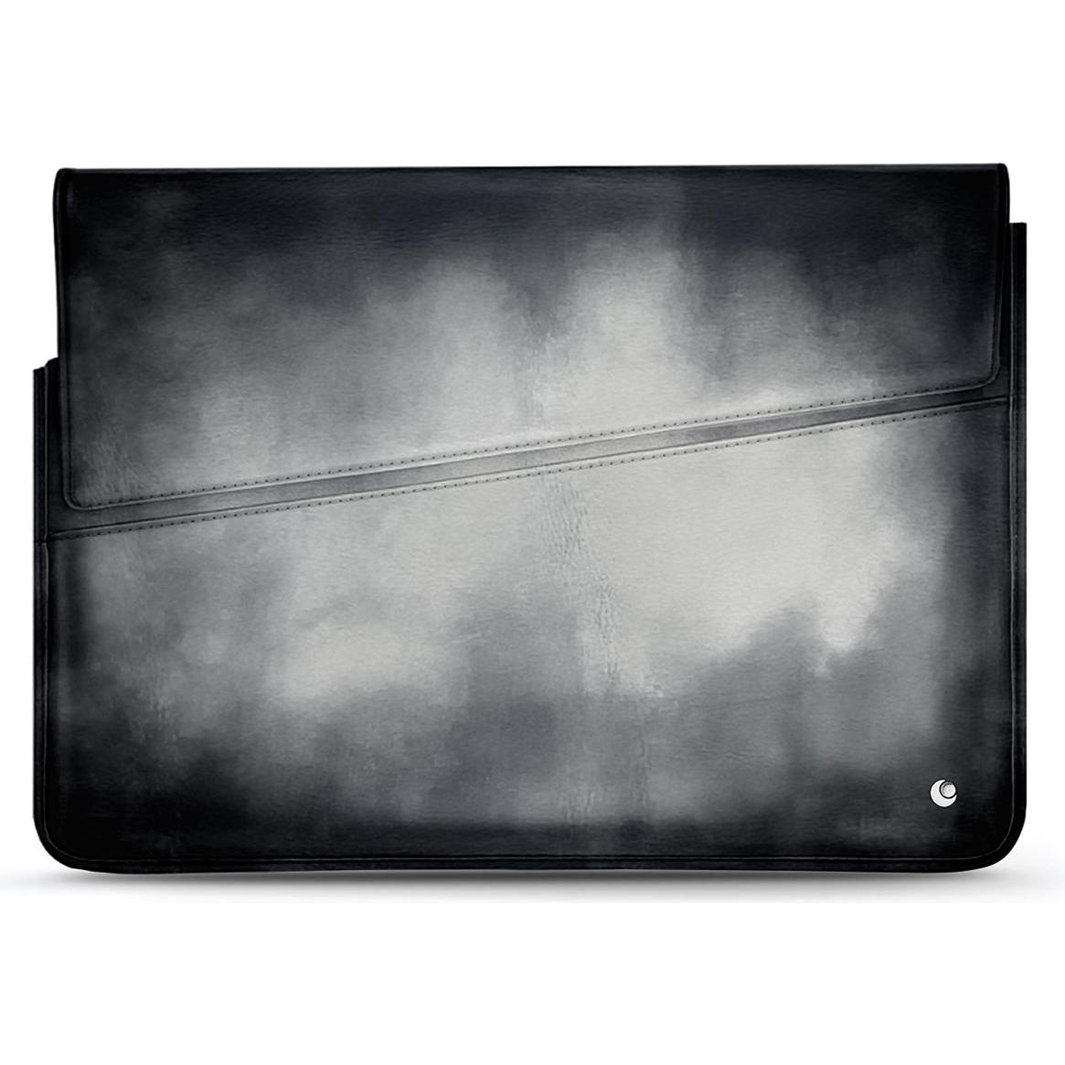 Noreve Lederhülle, Notebooktasche, Grau