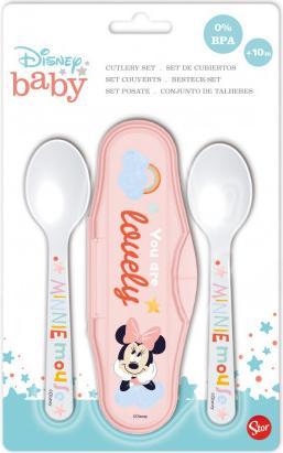 Immagine prodotto Stor Set da viaggio con cucchiaio per bambini Minnie Mouse