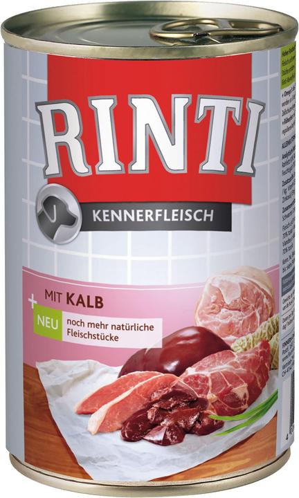 Produktbild Rinti Kennerfleisch Kalb (Adult, 1 Stk., 400 g)