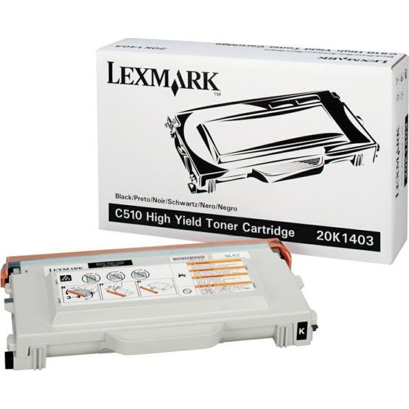 Lexmark, Toner, 20k1403 (BK)