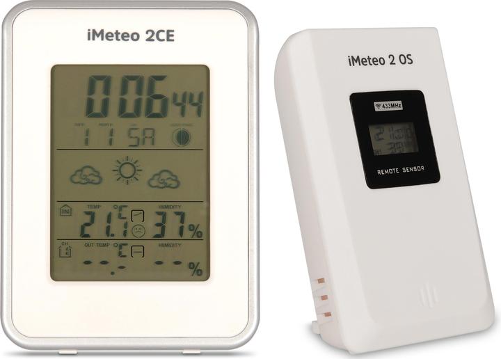 Image du produit TechniSat IMETEO 2 CE Blanc LCD Batterie