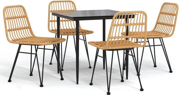 Produktbild vidaXL Garten Essgruppe