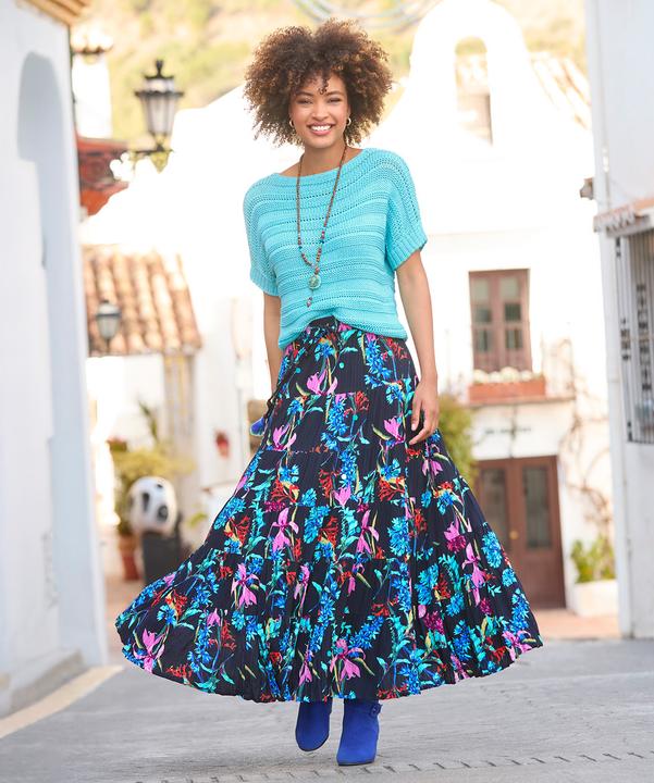 Produktbild Joe Browns Dark Floral Sequin Embellished Skirt (44)