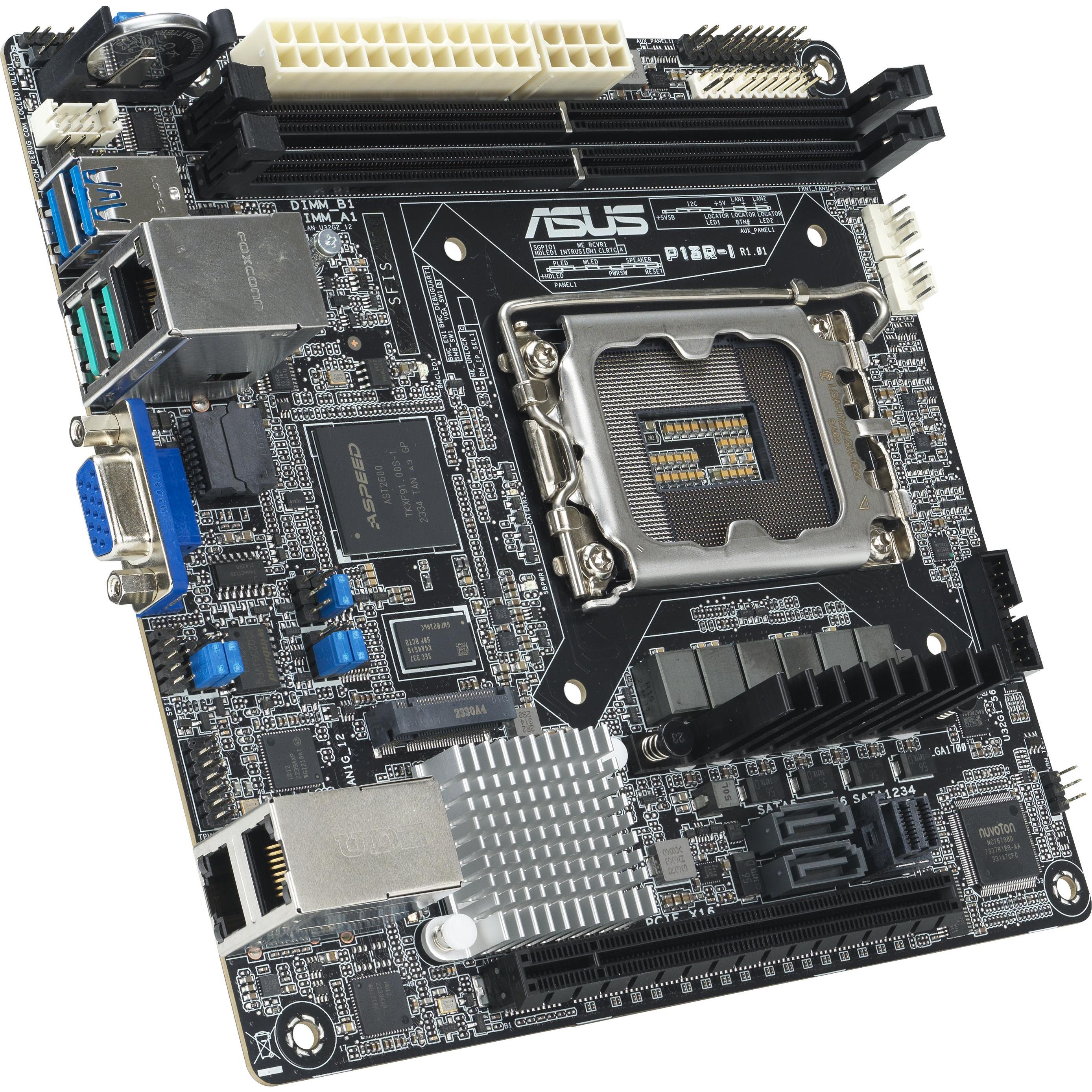 ASUS MBS Intel 1700 P13R-I C262 (LGA 1700, Mini-ITX), Mainboard